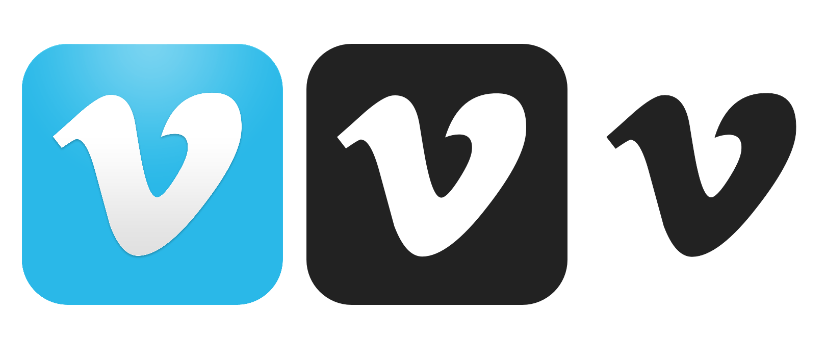 All Vimeo Logos.